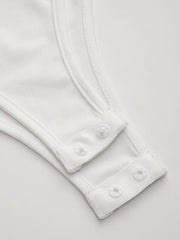 Cotton Polo Shirt Bodysuit