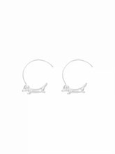 DACHSHUND SHAPED HOOP EARRINGS