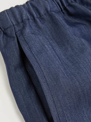 Mid Rise Drawstring Wide Leg Trousers Curve & Plus