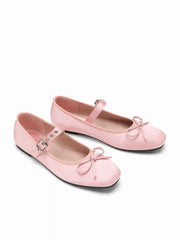 BOWKNOT DECOR MARY JANE FLATS