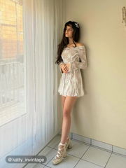 Ballet Satin Bow Mary Jane Heels