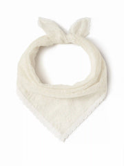 FLORAL LACE SQUARE HEADSCARF
