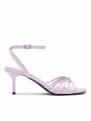 ADJUSTABLE STRAP HEELED SANDALS