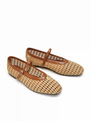 WOVEN ADJUSTABLE STRAP FLATS