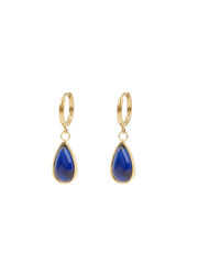 BIRTHSTONE WATER DROP EARRINGS