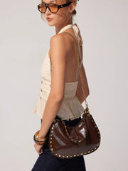 STUDDED SHOULDER BAG & CROSSBODY BAG