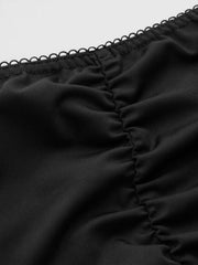 Low Rise High Stretch Split Knee Length Leggings