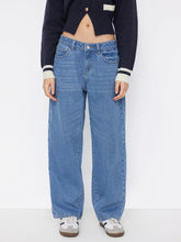 Cider Denim Cotton-Blend Barrel-leg Jeans