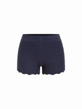 Knit Low Rise Trim Micro Shorts