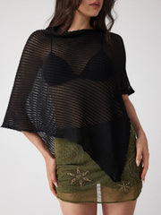 CLASSIC KNITTED CAPE