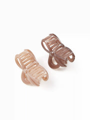 2PCS BOWKNOT HAIR CLAWS