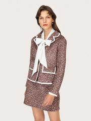 Raise A Toast Dainty Floral Blazer