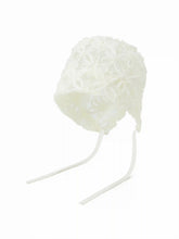 FLORAL LACE BEANIE HAT