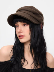PLEATED BERET HAT
