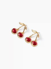 CHERRY DROP EARRINGS