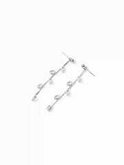 RHINESTONE DROP EARRINGS