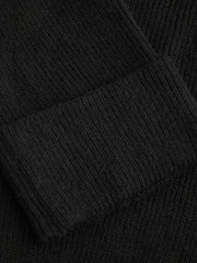 Knit Metal Detail Long Sleeve Top Curve & Plus