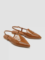 POINTED SLINGBACK FLATS