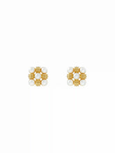 FAUX PEARL STUD EARRINGS