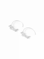 DACHSHUND SHAPED HOOP EARRINGS
