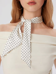 POLKA DOT SCARF
