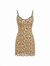 Lace Flocking Sweetheart Bodycon Mini Dress