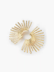 HALF SUN STUD EARRINGS