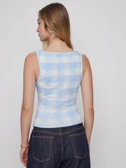Cotton-blend Dog Graphic Tank Top