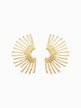 HALF SUN STUD EARRINGS