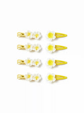 8 PCS FLORAL HAIR CLIP SET