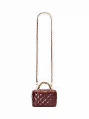 QUILTED VANITY HANDBAG & CROSSBODY BAG