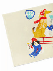 PUPPY PATTERN BATH MAT