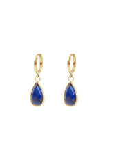 BIRTHSTONE WATER DROP EARRINGS