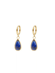 BIRTHSTONE WATER DROP EARRINGS