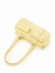 DOUBLE POCKET SHOULDER BAG
