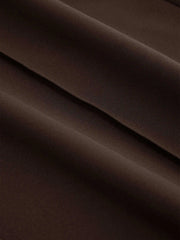 Mid Rise Pleated Straight Leg Trousers