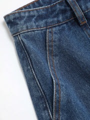 Alessia Solid Cargo Jeans