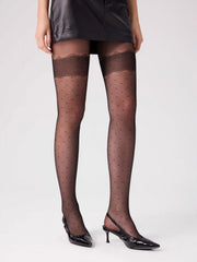 POLKA DOT & LACE TIGHTS
