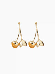 BITTEN CHERRY DROP EARRINGS