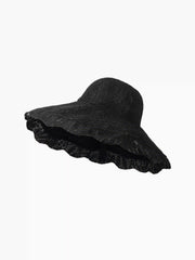 Lace Straw Hat