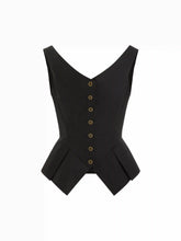Cotton-blend Sweetheart Ruched Peplum Hem Top