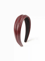FAUX LEATHER HEADBAND