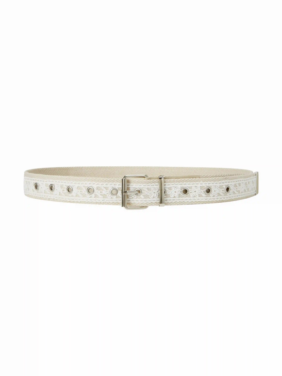 FLOWER LACE BUCKLE BELT