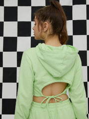 Green Long Sleeve Sweatshirt