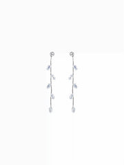 RHINESTONE DROP EARRINGS
