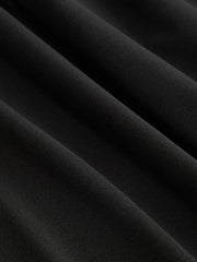 High Stretch Round Neck A-line Maxi Dress With Belt Curve & Plus