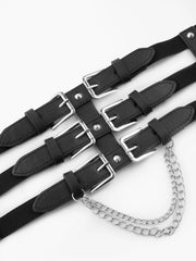 BUCKLE & CHAIN CORSET