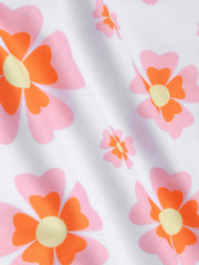 Floral Cheeky Bikini Bottom