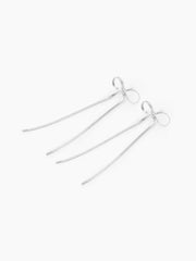Bowknot Shaped Drop Earrings