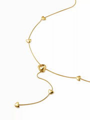 HEART Y-SHAPED NECKLACE